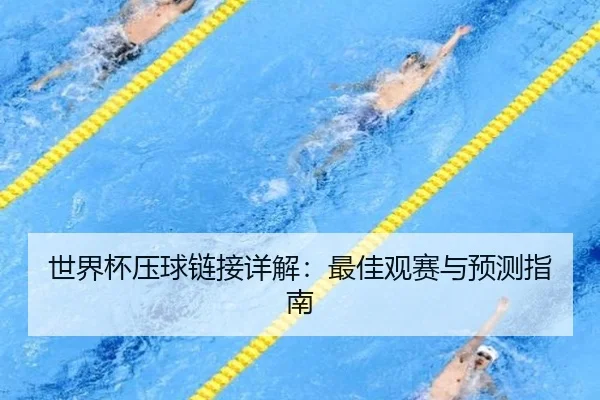 世界杯压球链接详解：最佳观赛与预测指南
